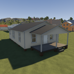 1930's 3 bedroom house (unfurnished)
