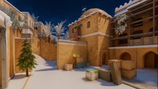 sandstone_winter – Counter-Strike 2 Mod