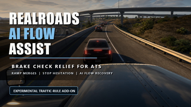 RealRoads AI Flow Assist - Experimental Traffic Behavior Relief for ATS