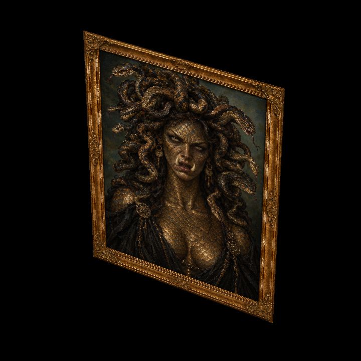 Painting, Gorgon: Stheno {2D}