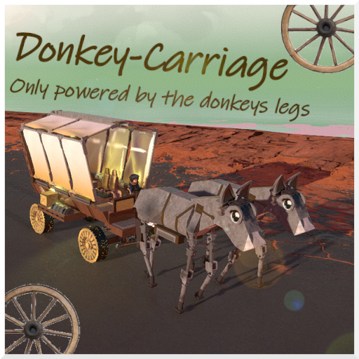Donkey Carriage