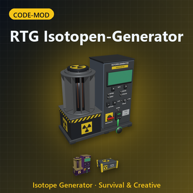 RTG – Isotopen-Generator | Isotope Generator preview