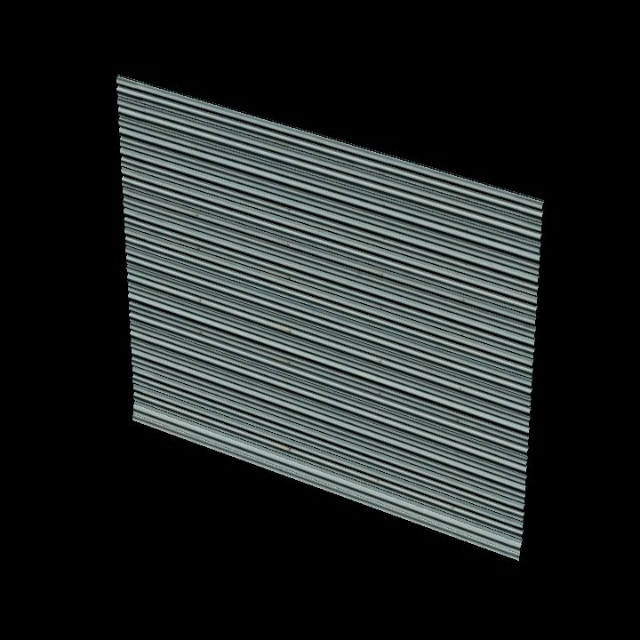 Corrugated wall 2x1 #3