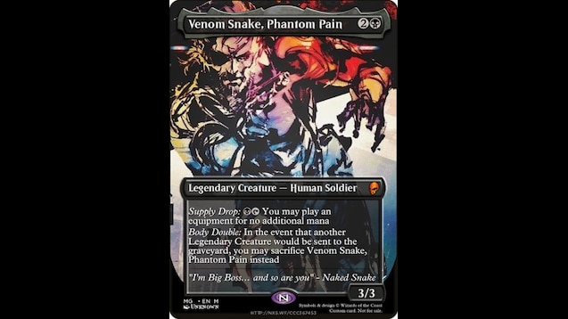 snake commander deck mtg EDH Deck Commander Helga, Skittish Seer 100 Magic Moonveil Games Choose one Steam Workshop::Metal Gear Commander Deck