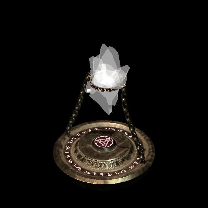 Floating Magic Crystal