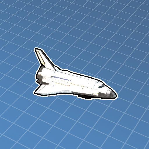 Flyable space shuttle