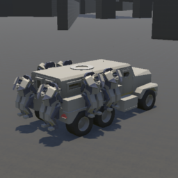 MRAP cougar EX0 party van