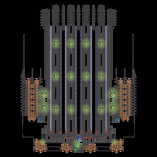 The Splinter 8R - 8 Railgun Ship preview