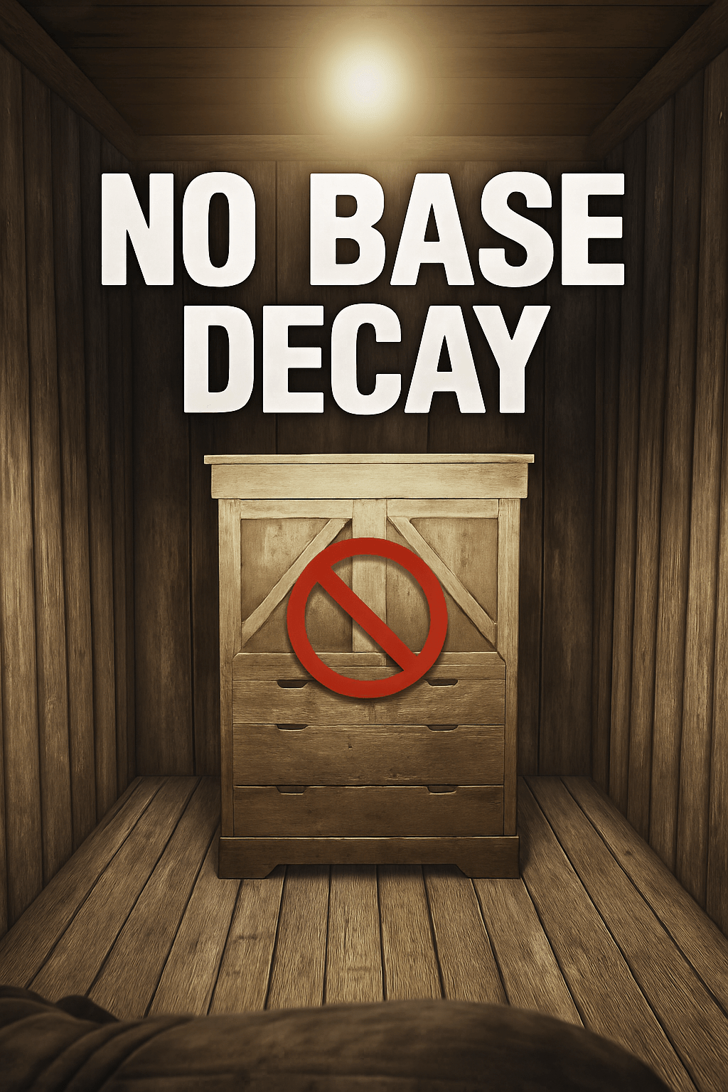 No base decay