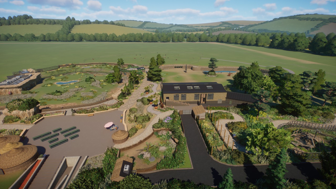 Greenfield zoo, WIP Update 20, The savanna Phase 1