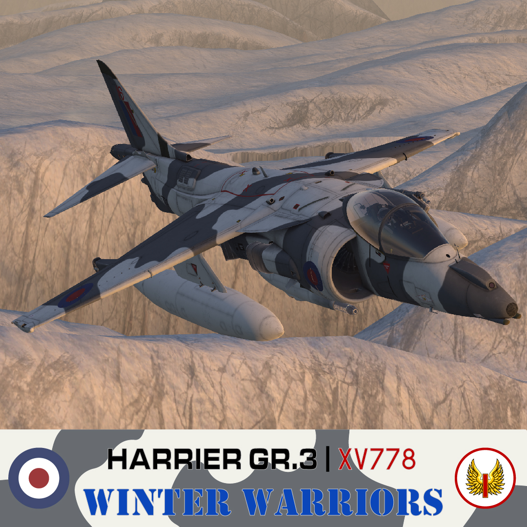 Harrier GR.3 | XV778 Nor’ 87’