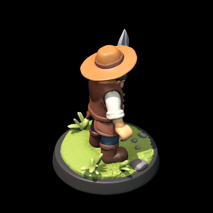 peasant miniature