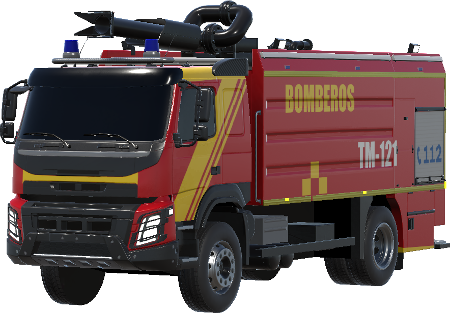 BNP BOMBEROS AYTO MADRID / Spanish Madrid FD tanker (españa)