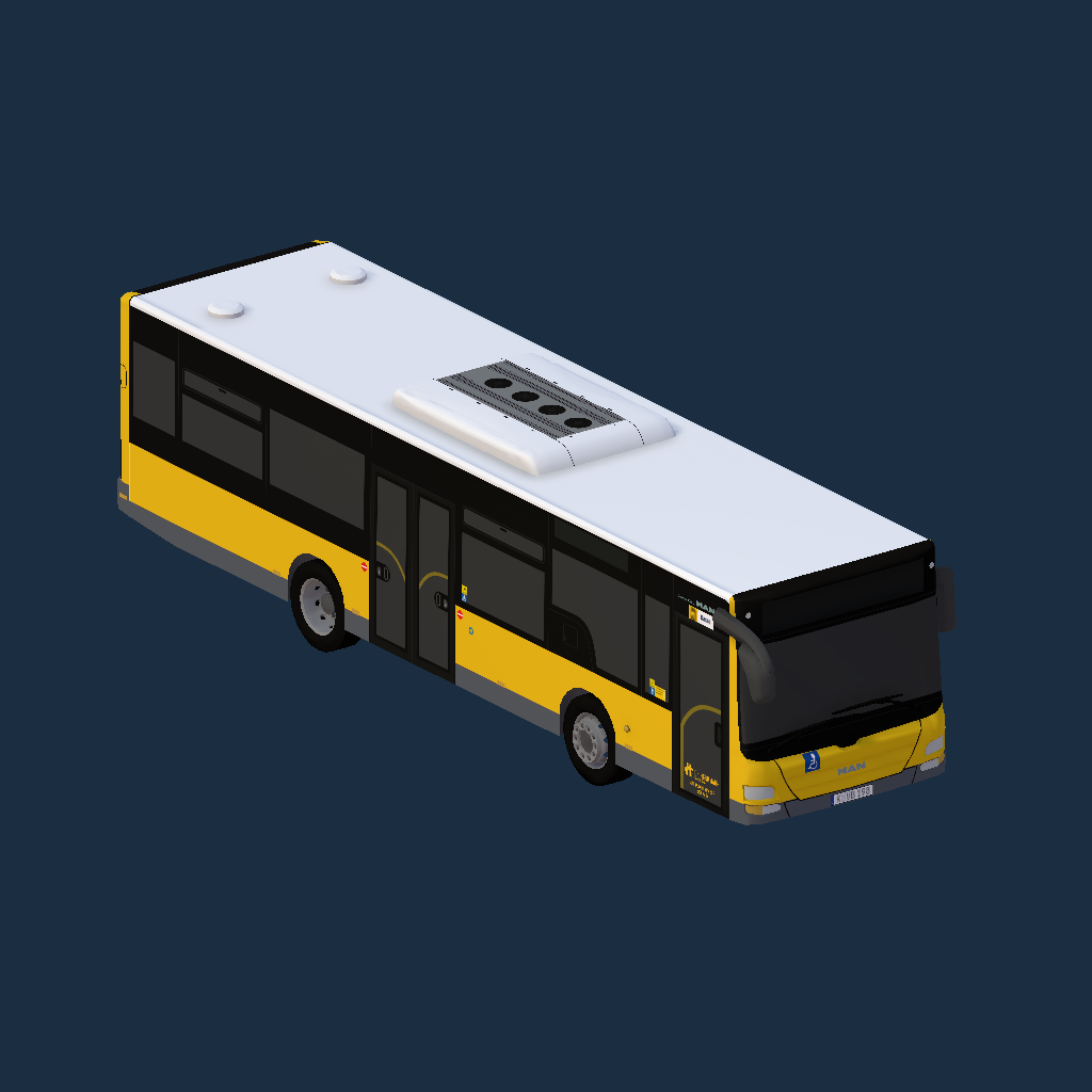 Dr. Herrmann (BVG Sub) MAN A47 Grundlack
