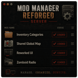 Mod Manager Reforged (Server) – Project Zomboid Mod