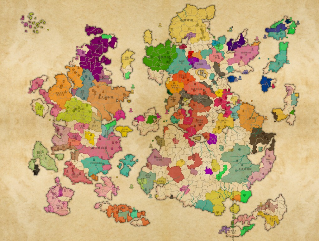 【simmc宣称地图】东西大陆26.7.3版 preview