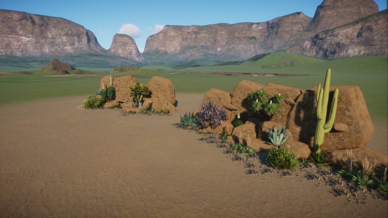 DESERT WALL 2 PIECES preview