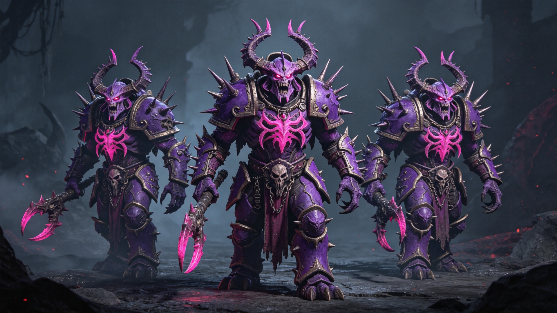 色孽恶魔战士扩展 / Slaanesh Daemon Warriors Expansion
