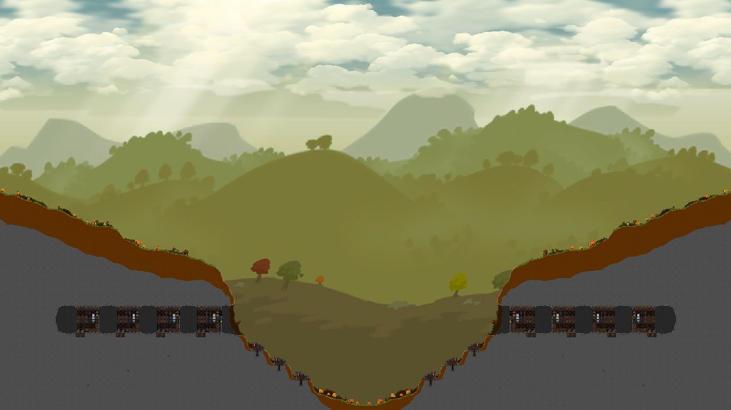 4 vs 4 Walls near the surface-