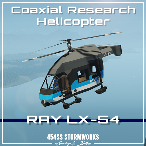 Ray LX-54 OMUA Coaxial-Rotor Helicopter