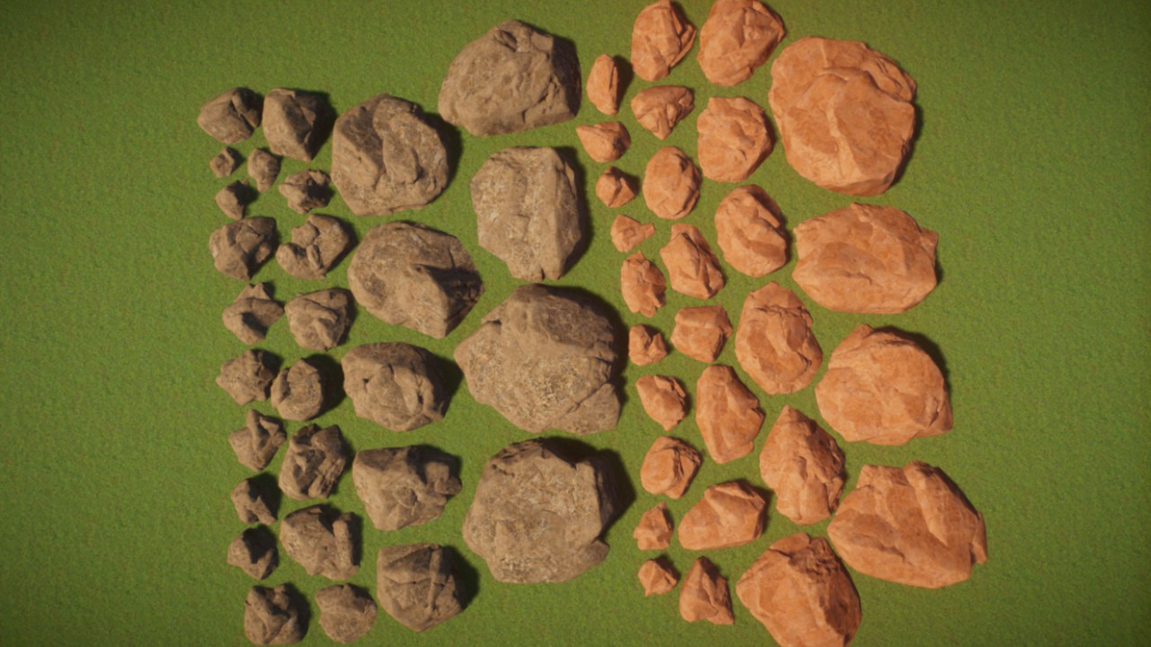Rocks - All Desert Clusters