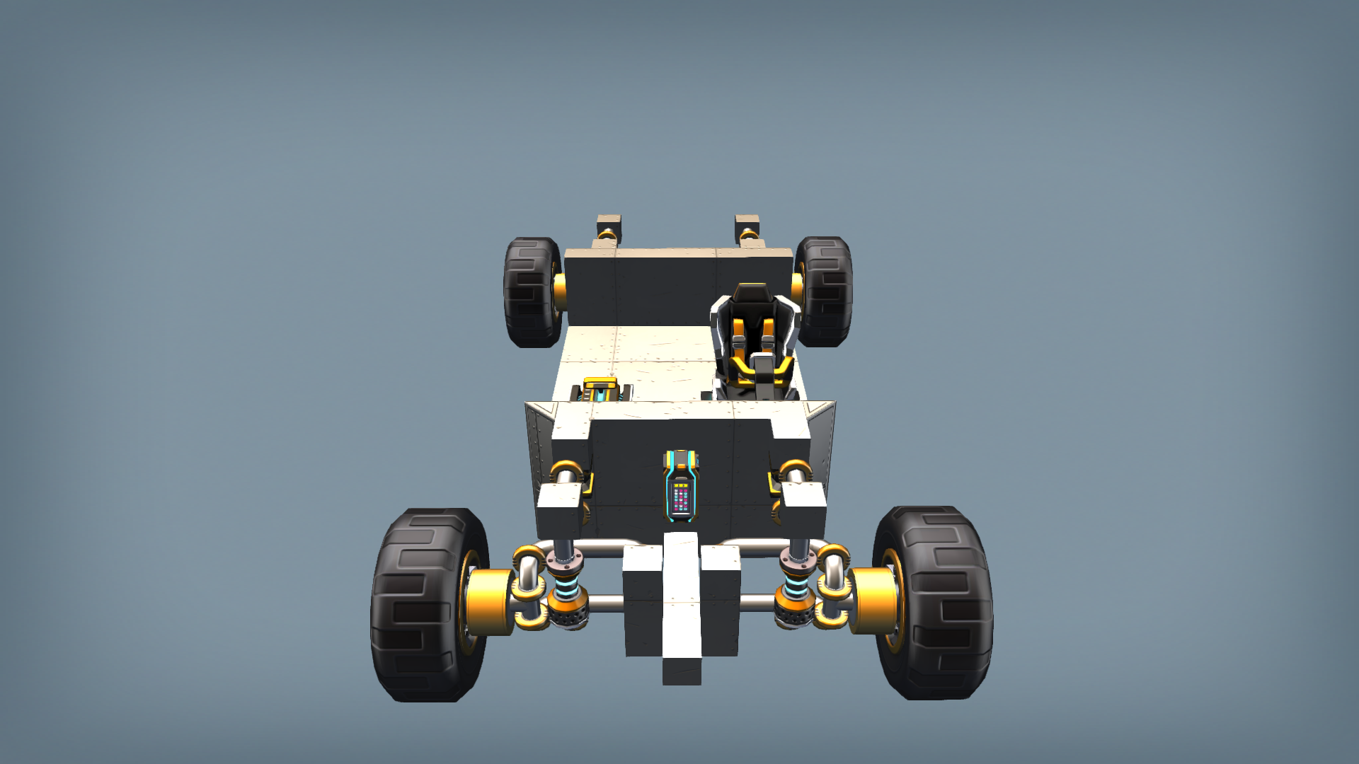 Lever Suspension p.01 test car