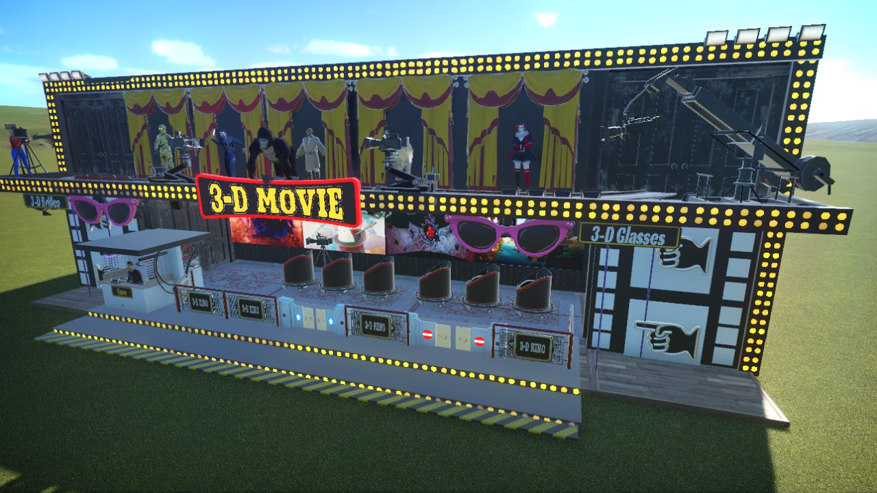 3-D Movie HOLOGRAHY