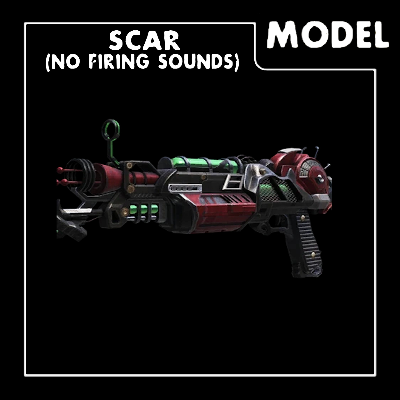 Ray Gun Mark 2 Over Scar [No Firing Sounds]