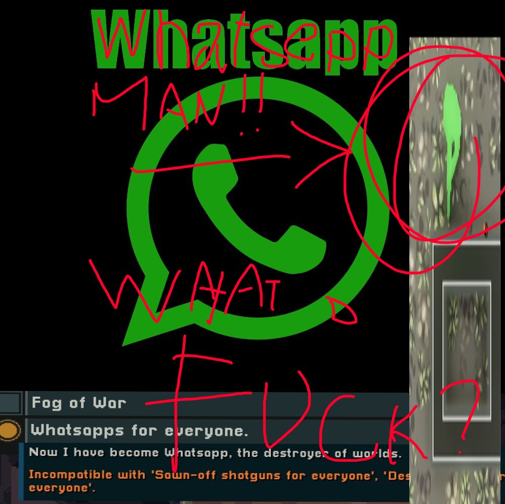 Whatsapp earrape gun + whatsappman