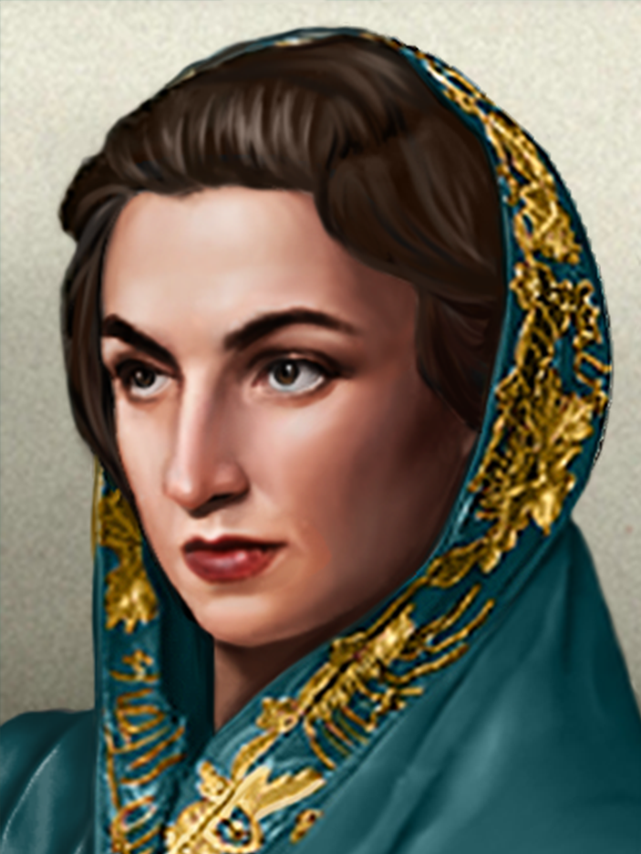 durrushehvar i (Ottoman Sultan)  portrait reset