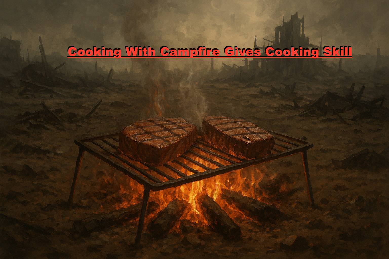 CampFire Gives Cooking Skill