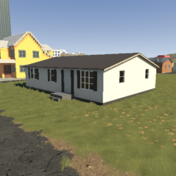 1970s 3 bedroom prefab house (unfurnished)