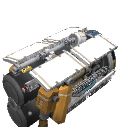 Mining and refining module for Mk3 cargo bay Type 4 MD2