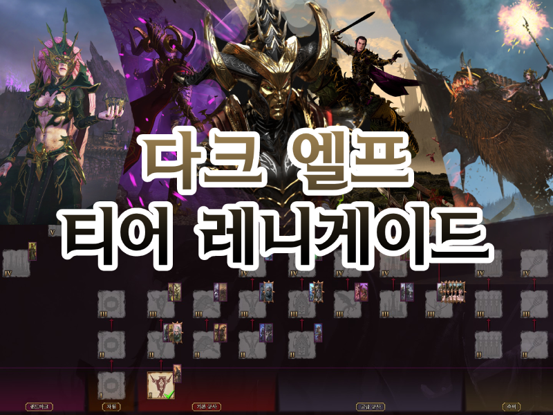 다크 엘프 티어 레니게이드