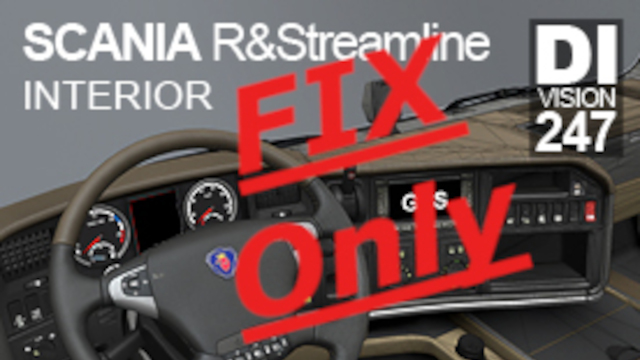 Scania Streamline R & S 2009 (SCS) Interior Fix preview