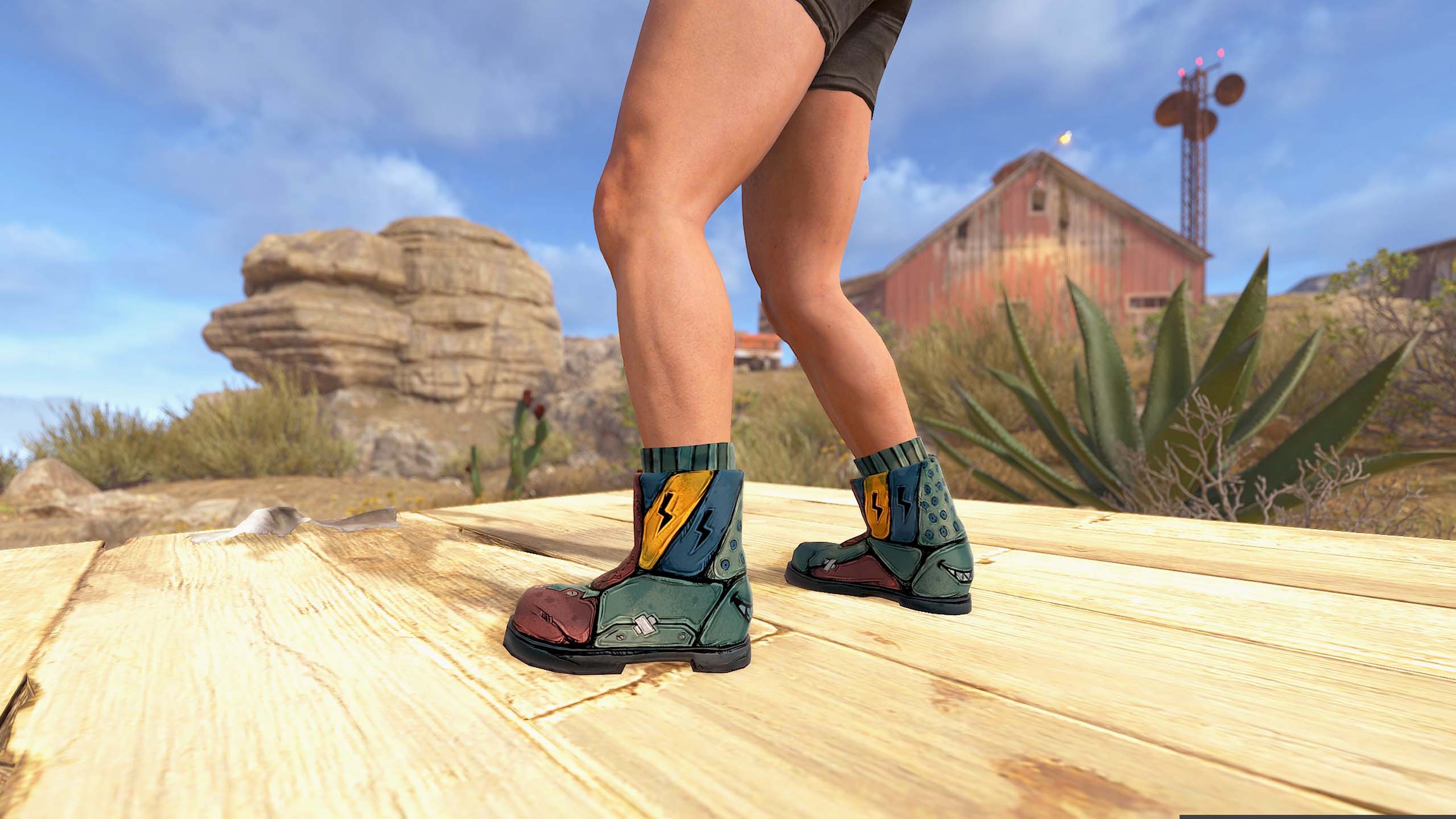 Cel Shading Boots thumbnail 4