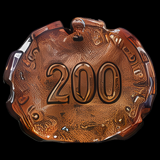 200 Aluminum Coin