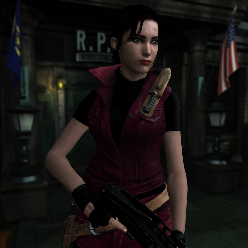 Zoey Dressed as Claire Redfield (RE2-1998 COLORS)
