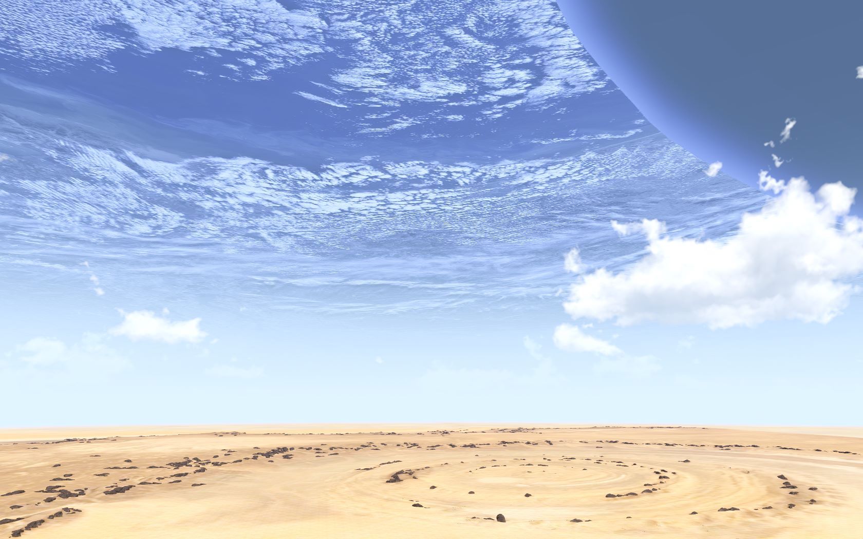 Guelb-er-Richat Halo Skybox