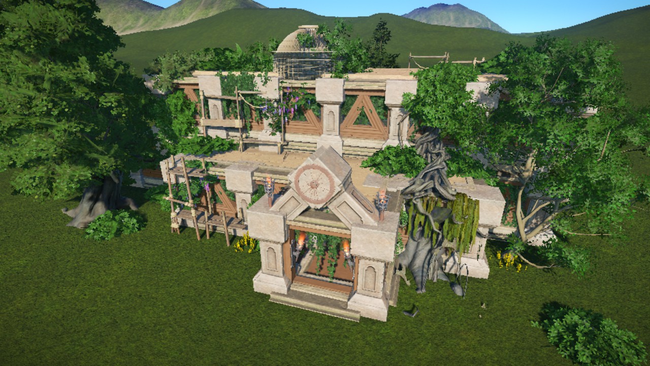 Large Jungle Temple