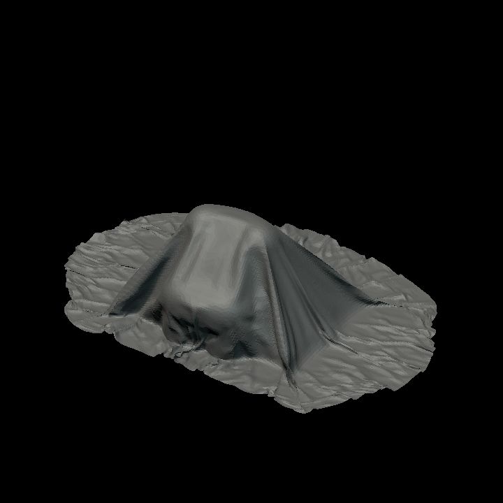 Covered furniture - Chair 6 colourable