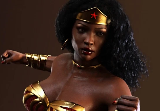 R-18 Wonder Woman Thicc (DC) animated PC
