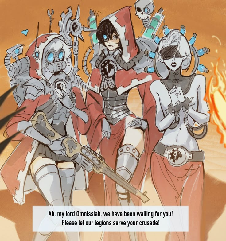 Some Female Mechanicus
