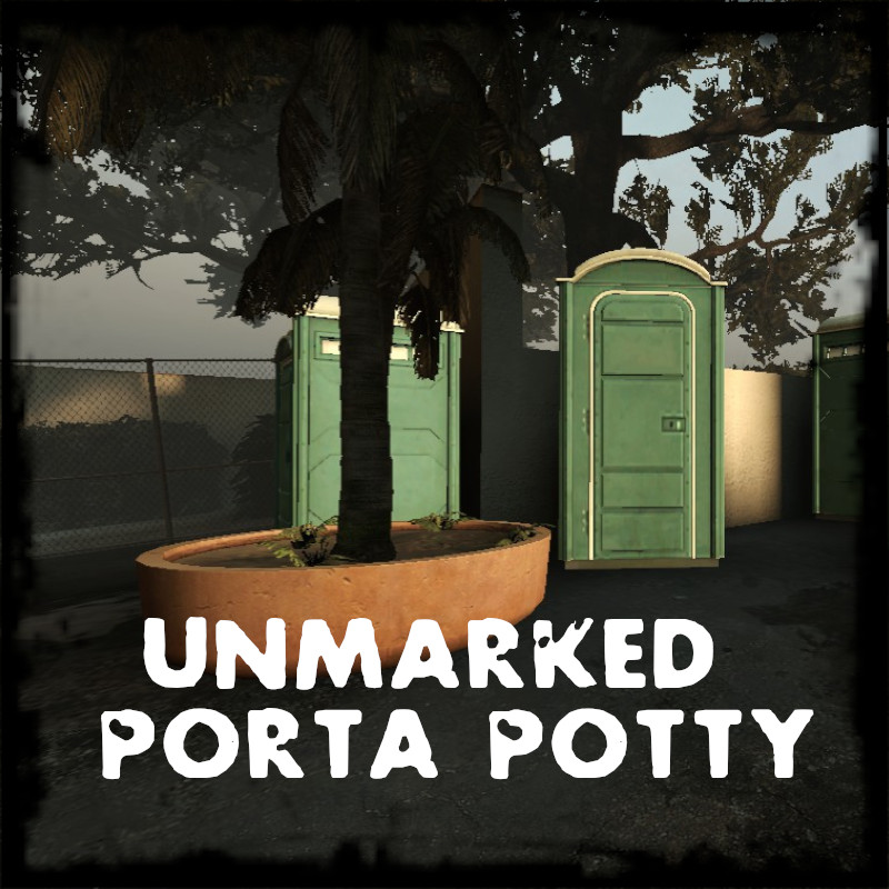 Unmarked Porta Potty/Outhouse