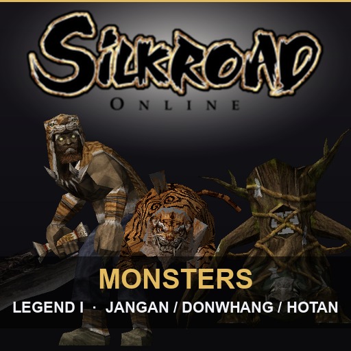 🧩 IME/SRO - NPCs: Legend I Monsters, NPCs & Animals (147 NPCs, Original Anims)