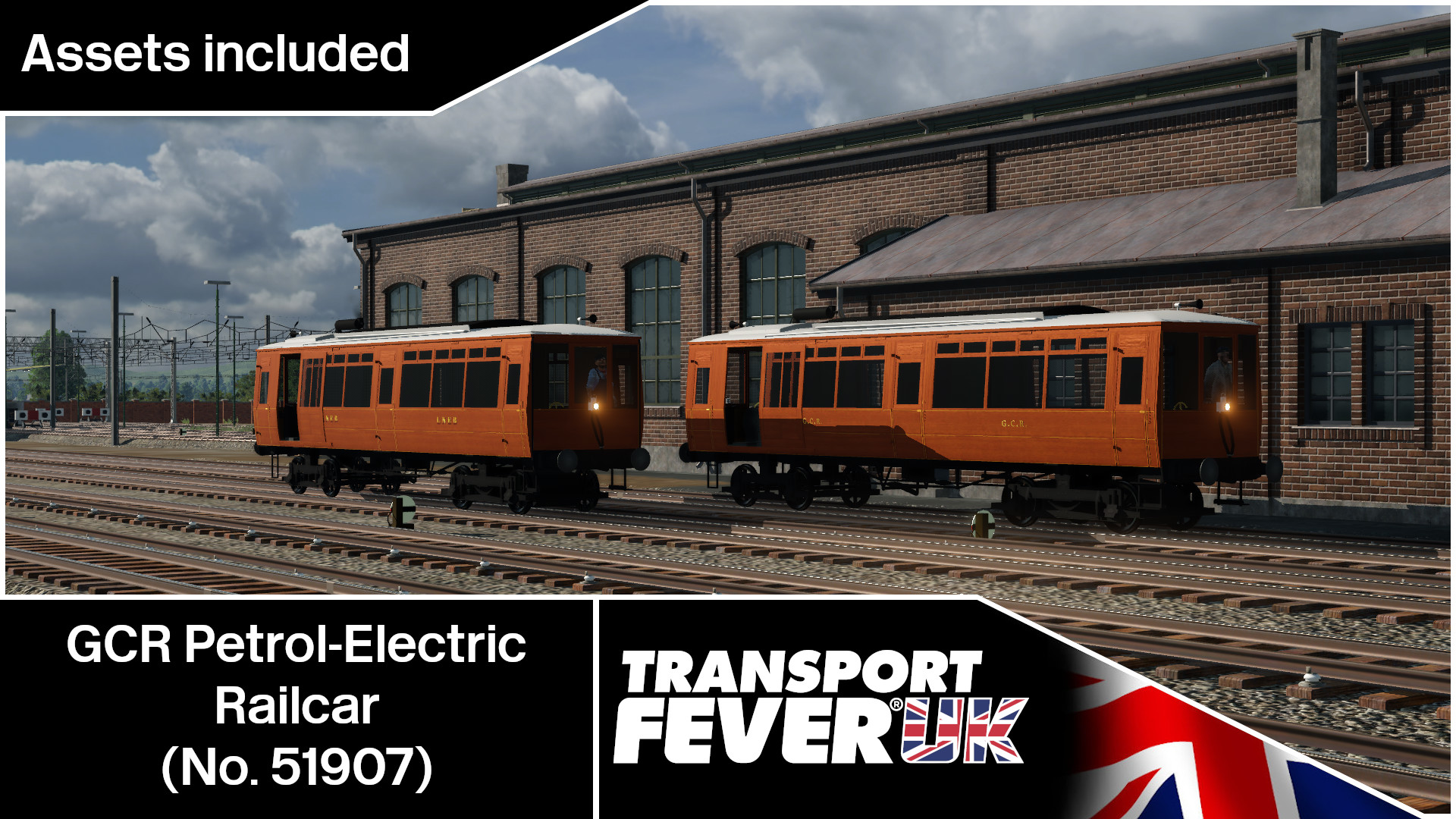 GCR Petrol-Electric Railcar