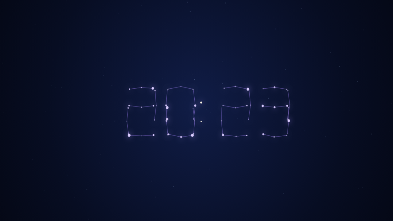 Constellation Clock
