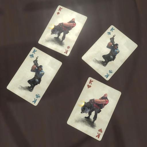 Team Fortress 2 Playing Cards (Prop)