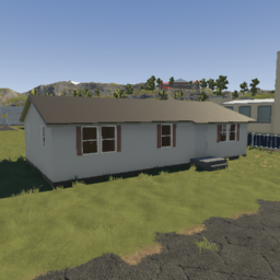1970s 3 bedroom prefab house (unfurnished)