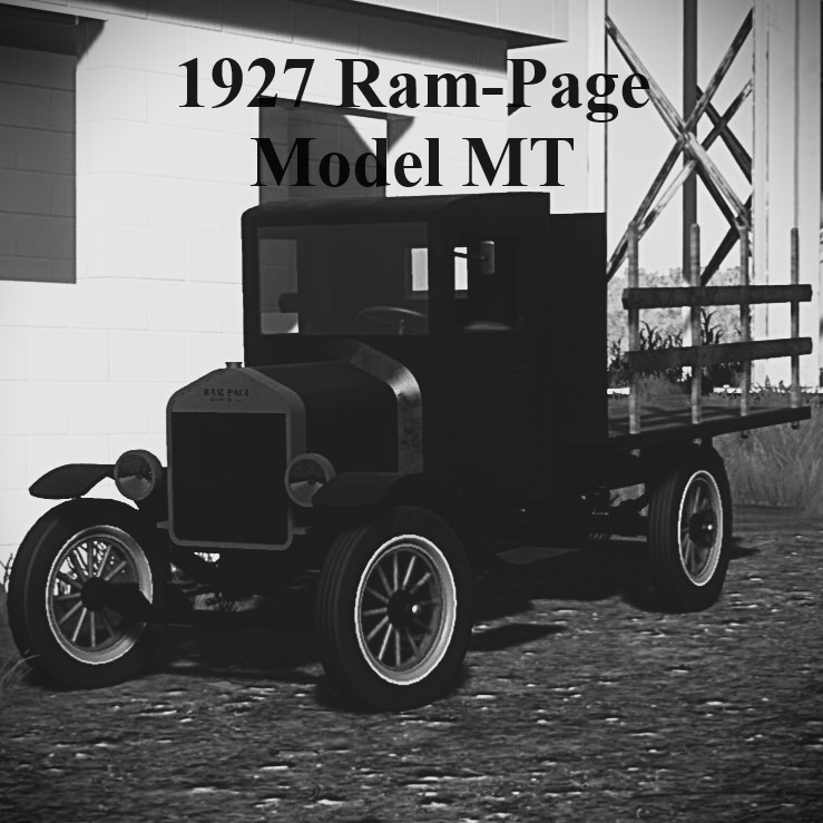 1927 Ram-Page Model MT - Stake Bed